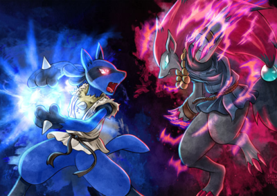 Lucaryu vs Zoroarkuma